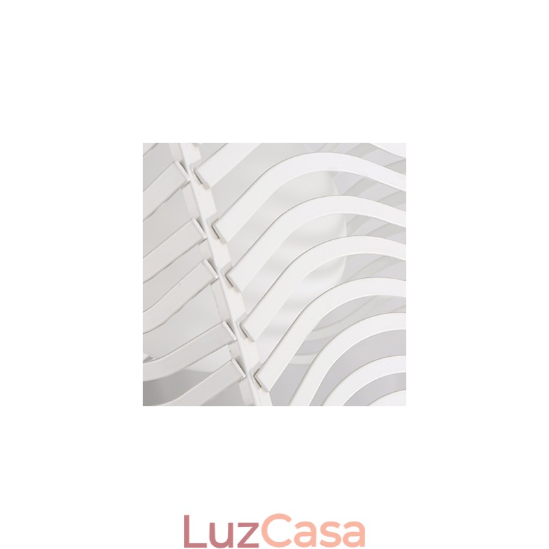 Luminária pendente de metal contemporânea moderna