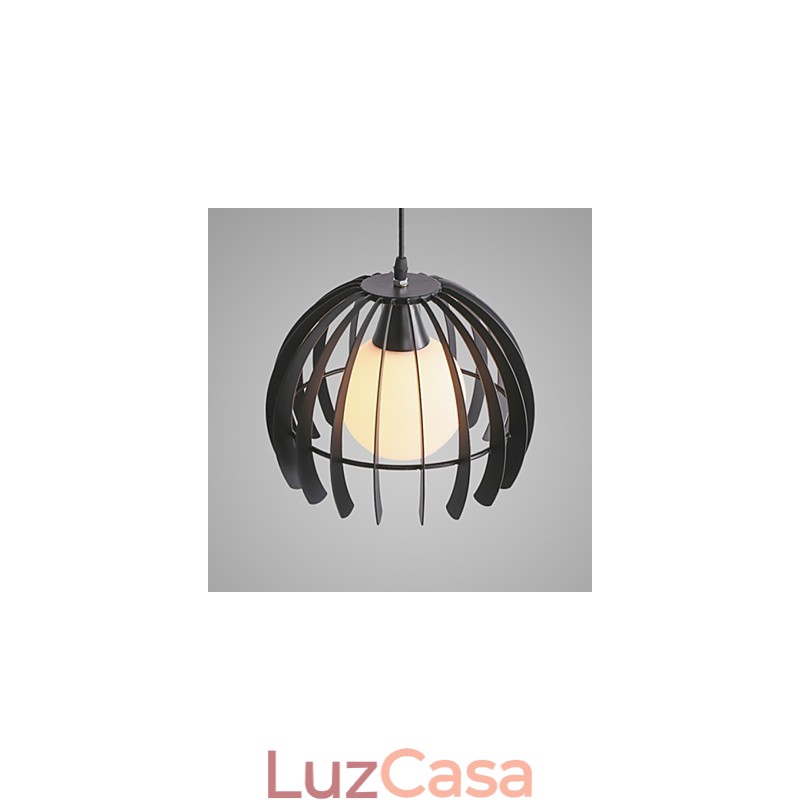 Luminária pendente de metal contemporânea moderna