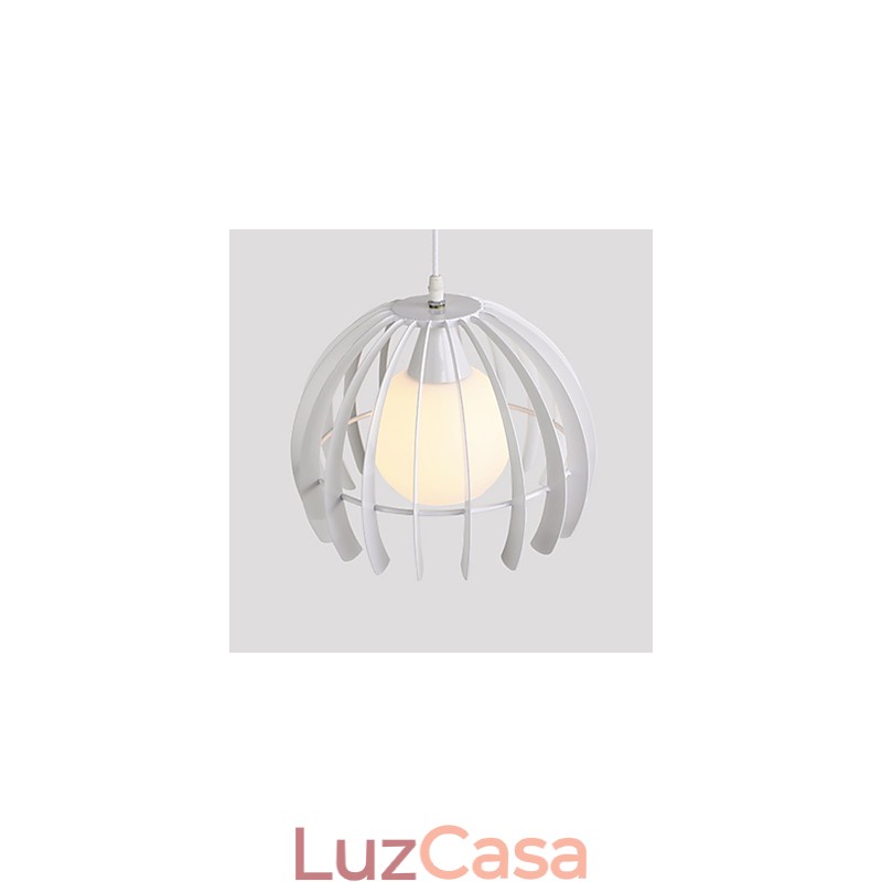 Luminária pendente de metal contemporânea moderna