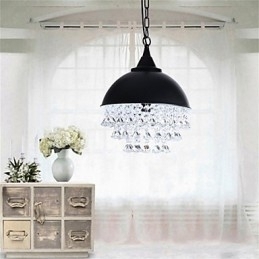 Lustre de ferro em forma de maçã de cabeça única minimalista retrô americano