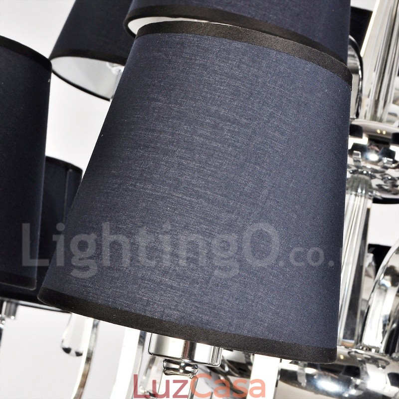 Lustre moderno contemporâneo tradicional clássico rústico chalé vintage country island metal cromado