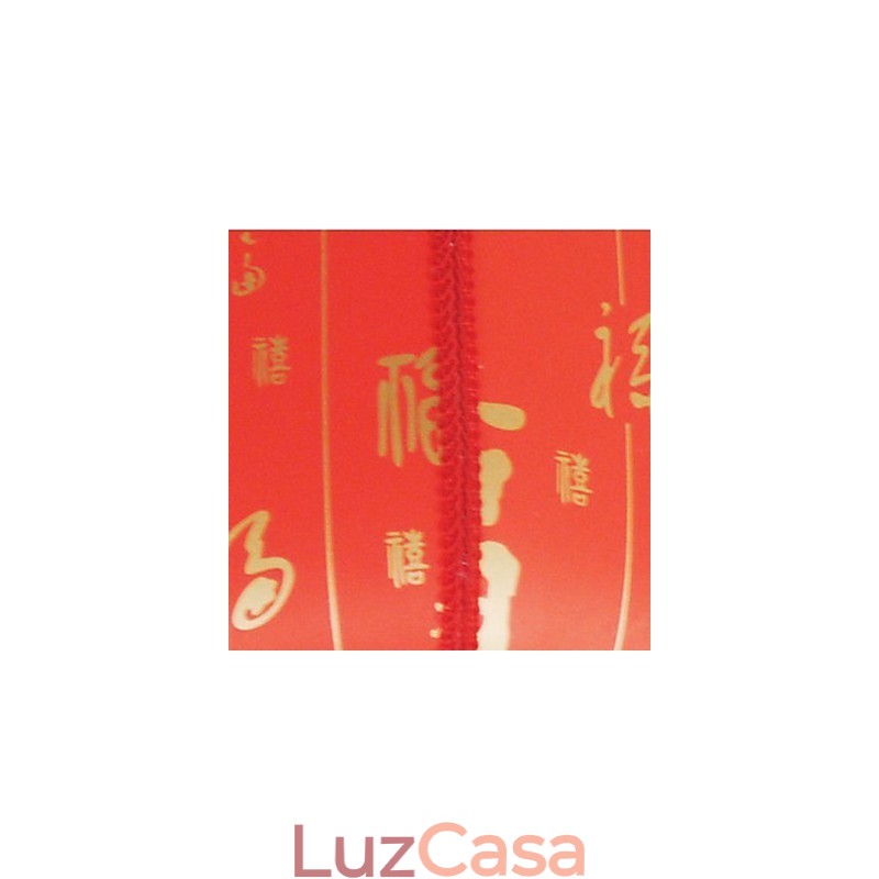 Archaize pele de carneiro lanternas vermelhas varanda droplight lâmpada luz