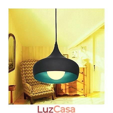 Luminária pendente moderna contemporânea retrô estilo mini com pintura Luminária pendente moderna contemporânea retrô estilo mini com pintura