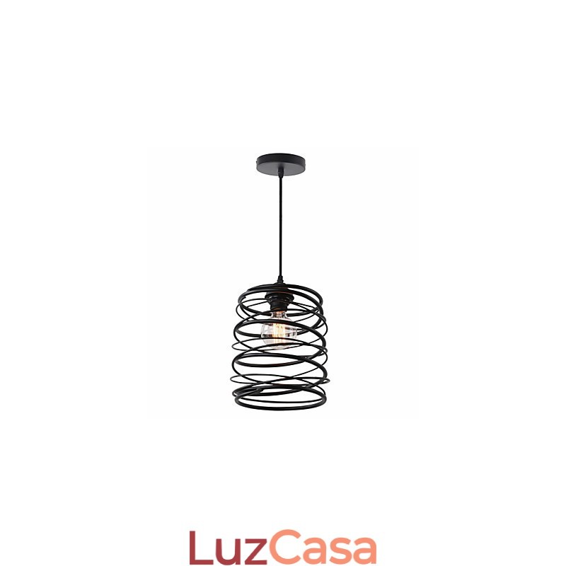 Rústico Lodge Retro Country Mini Estilo Pintura Metal Pendente Luz Garagem