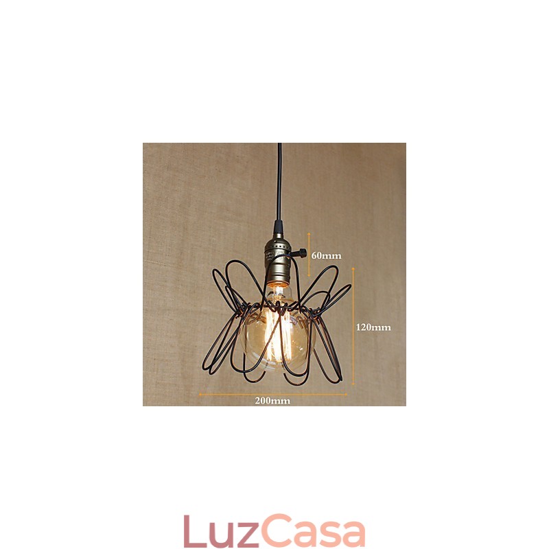 Lustre Americange Industrial Retro Deformação