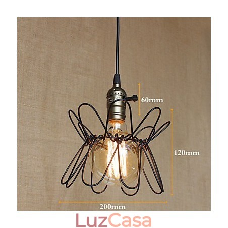Lustre Americange Industrial Retro Deformação Lustre Americange Industrial Retro Deformação