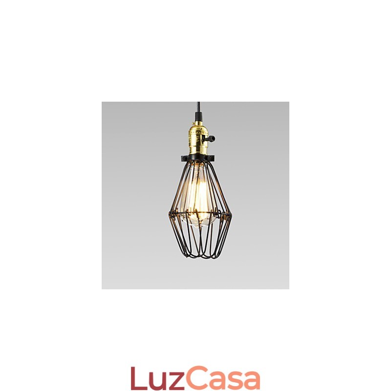 Tradicional Clássico Vintage Retro Country Pendente Luz