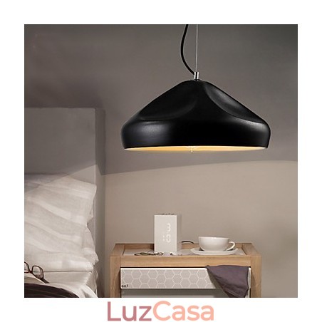 Luminária pendente de metal com pintura estilo retrô vintage mini Luminária pendente de metal com pintura estilo retrô vintage mini