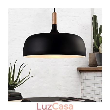 Luminária pendente de metal moderna e contemporânea para campo Luminária pendente de metal moderna e contemporânea para campo