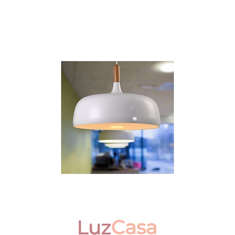 Luminária pendente de metal moderna e contemporânea para campo