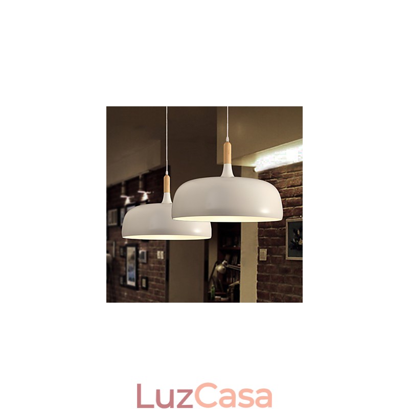 Luminária pendente de metal moderna e contemporânea para campo