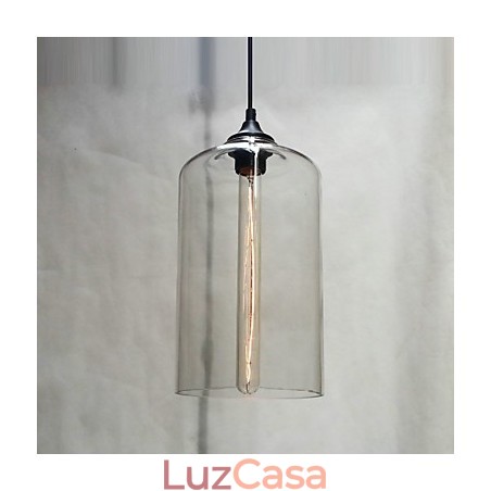 Garrafa Design Pendente 1 Luz Conciso Ferro Pintura Garrafa Design Pendente 1 Luz Conciso Ferro Pintura