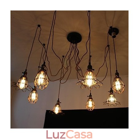 Pingente de flor de beleza de cabeça retrô americana country 8