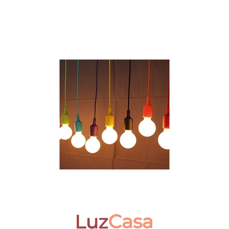 Lustre criativo de silicone com dragão arco-íris