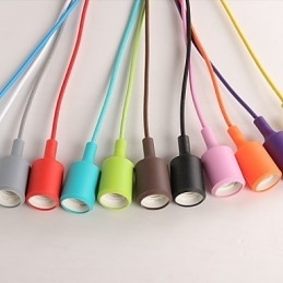 Lustre criativo de silicone com dragão arco-íris