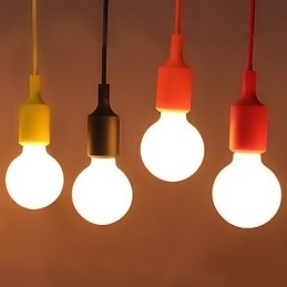 Lustre criativo de silicone com dragão arco-íris