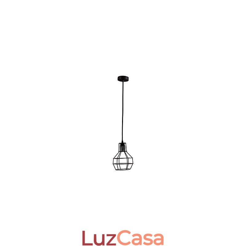 Estilo Mini Retro Pintura Metal Pendente Luz Garagem