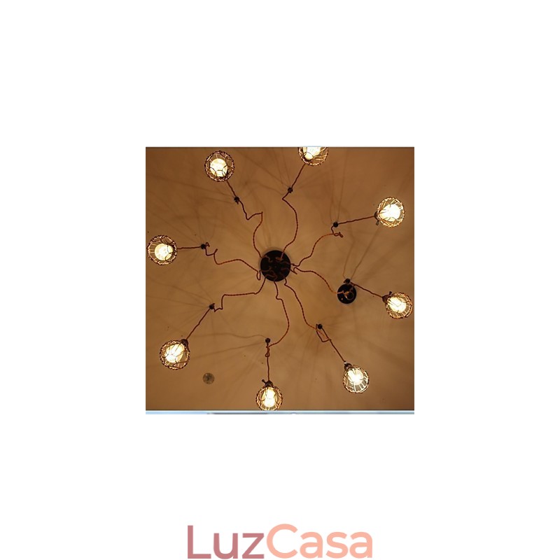 Pingente de flor de beleza de cabeça retrô americana country 8