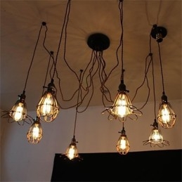 Pingente de flor de beleza de cabeça retrô americana country 8