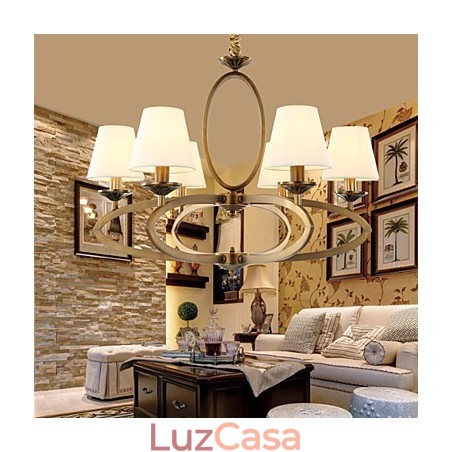Lustre de metal galvanizado estilo vintage rústico Lodge Mini Lustre de metal galvanizado estilo vintage rústico Lodge Mini