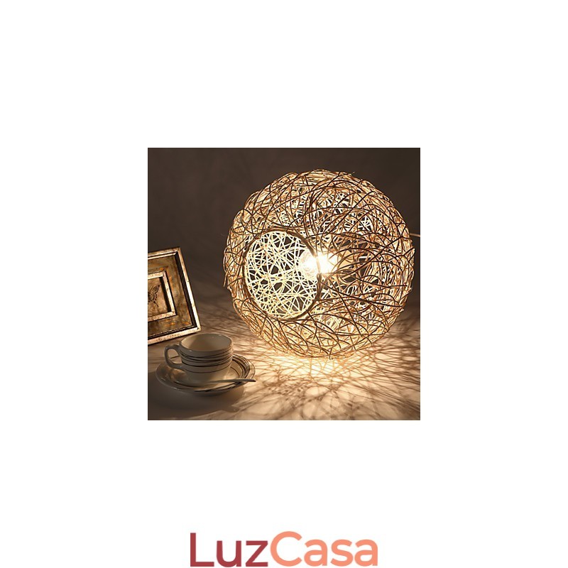 Cany Art Lamp Rural Chinlon Droplight Lâmpada Droplight Luz