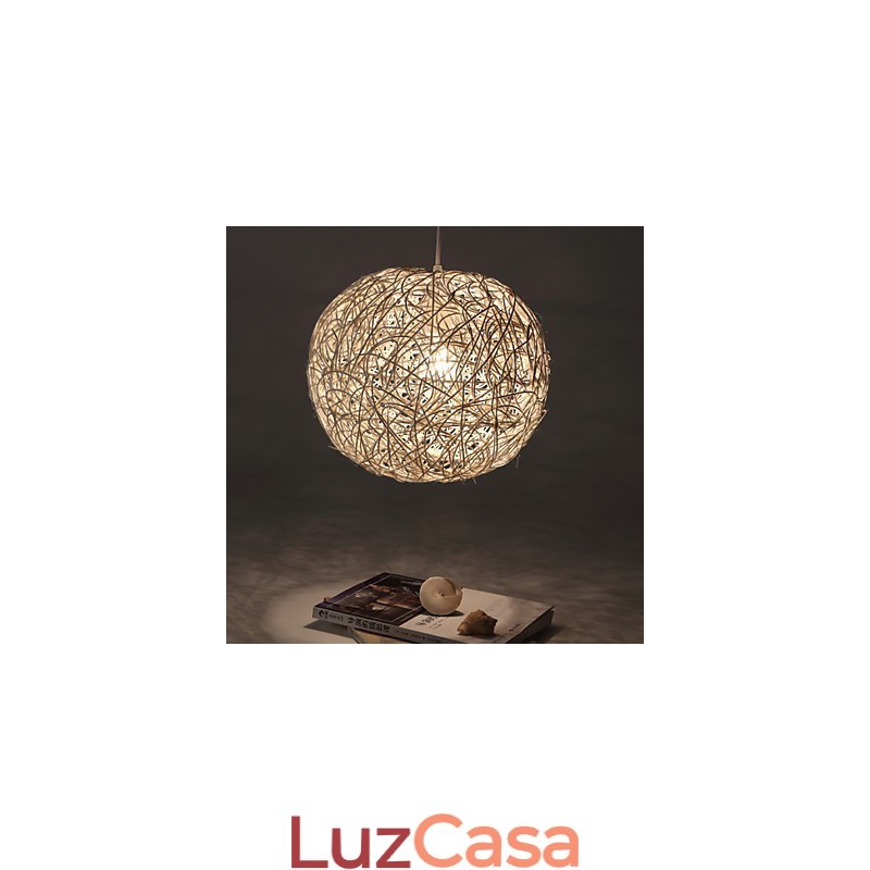 Cany Art Lamp Rural Chinlon Droplight Lâmpada Droplight Luz