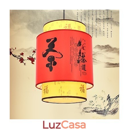 Lustre de cabeça única para refeições Archaizes Teahouse Lâmpada pequena Droplight Lustre de cabeça única para refeições Archaizes Teahouse Lâmpada pequena Droplight