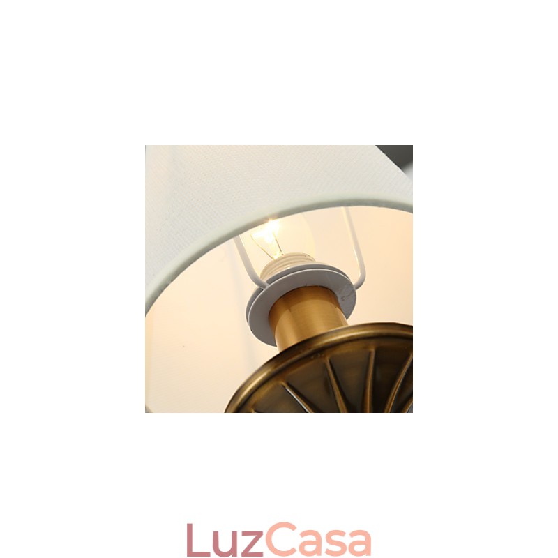 Lustre de metal galvanizado estilo vintage rústico Lodge Mini