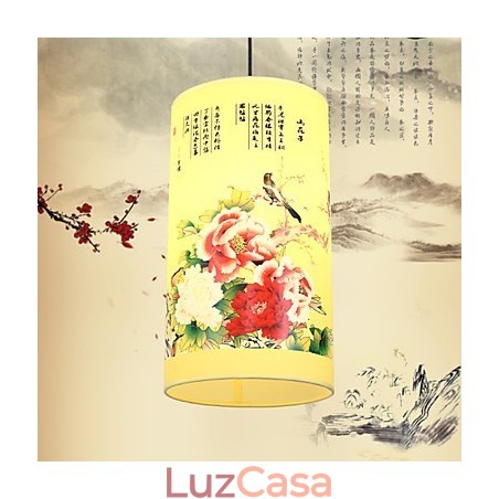 Lustre de cabeça única para refeições Archaizes Teahouse Lâmpada pequena Droplight Lustre de cabeça única para refeições Archaizes Teahouse Lâmpada pequena Droplight
