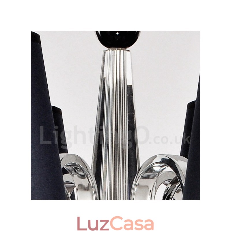 Lustre moderno contemporâneo tradicional clássico rústico chalé vintage country island metal cromado