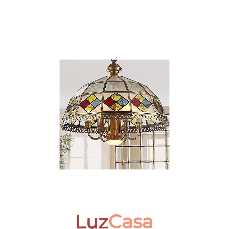 Luminárias pendentes Cristal Mini Estilo Tradicional Clássico Metal