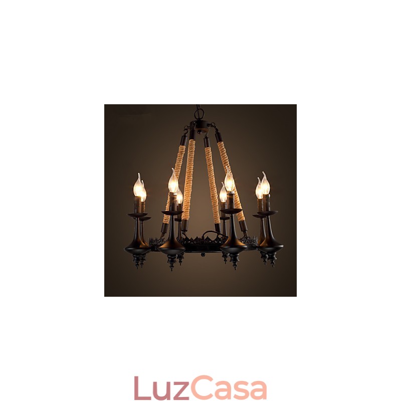 Luminárias pendentes estilo mini tradicional clássico metal