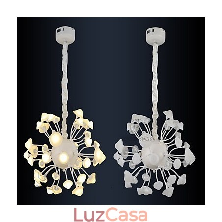 Luminária pendente moderna com brilho branco quente e decoração para casa Luminária pendente moderna com brilho branco quente e decoração para casa