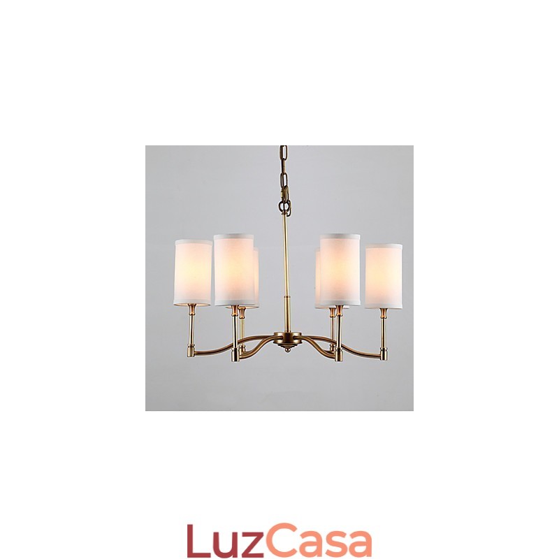 Luminárias pendentes Cristal Mini Estilo Tradicional Clássico Metal