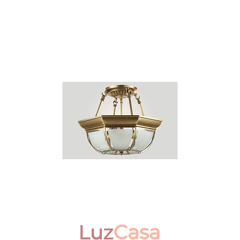 Luminárias pendentes estilo mini tradicional clássico metal