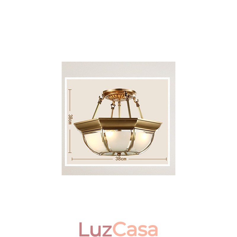 Luminárias pendentes estilo mini tradicional clássico metal