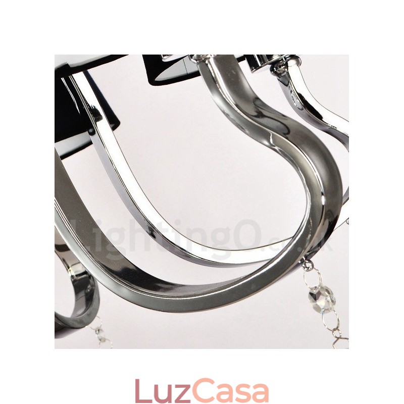 Lustre moderno contemporâneo tradicional clássico rústico chalé vintage country island metal cromado