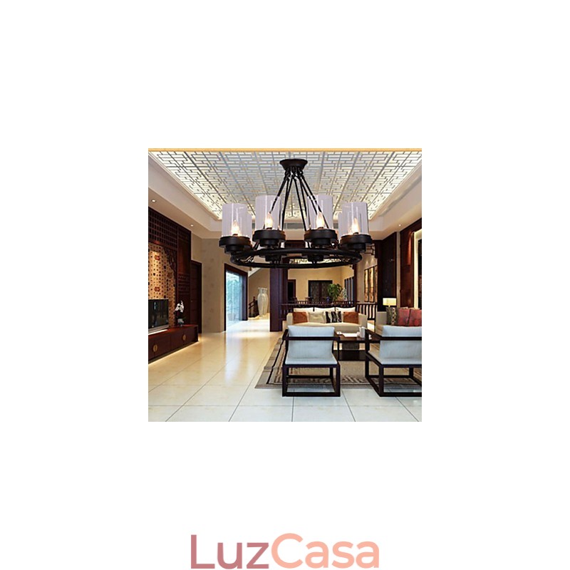 Luminárias pendentes estilo mini rústico lodge vintage metal