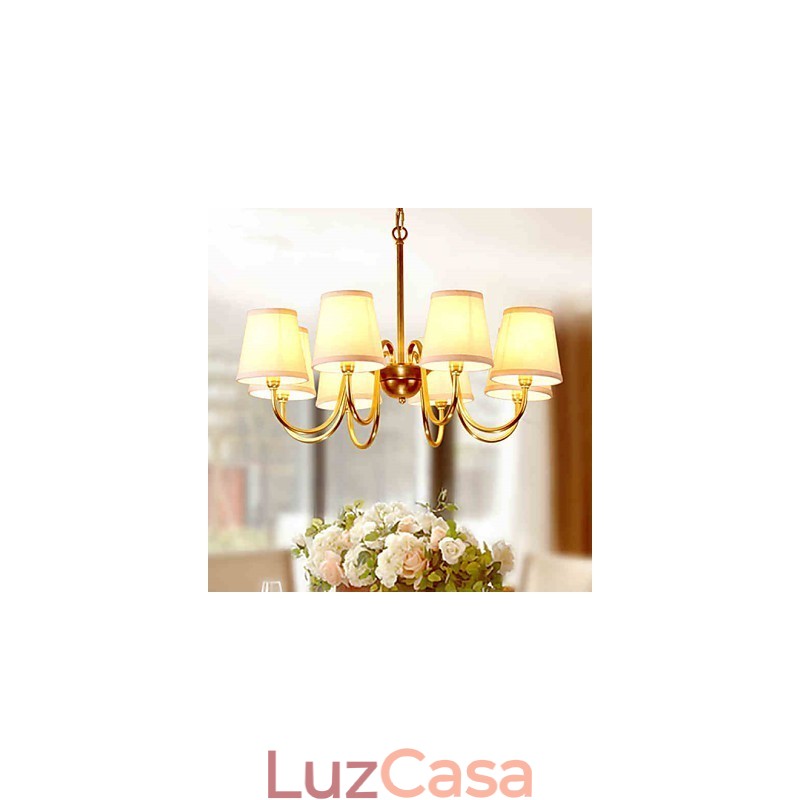 Luminárias pendentes Cristal Mini Estilo Tradicional Clássico Metal