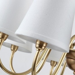 Luminárias pendentes Cristal Mini Estilo Tradicional Clássico Metal