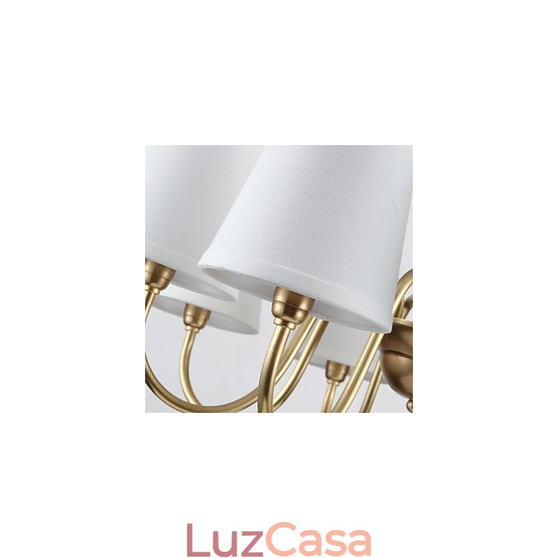 Luminárias pendentes Cristal Mini Estilo Tradicional Clássico Metal