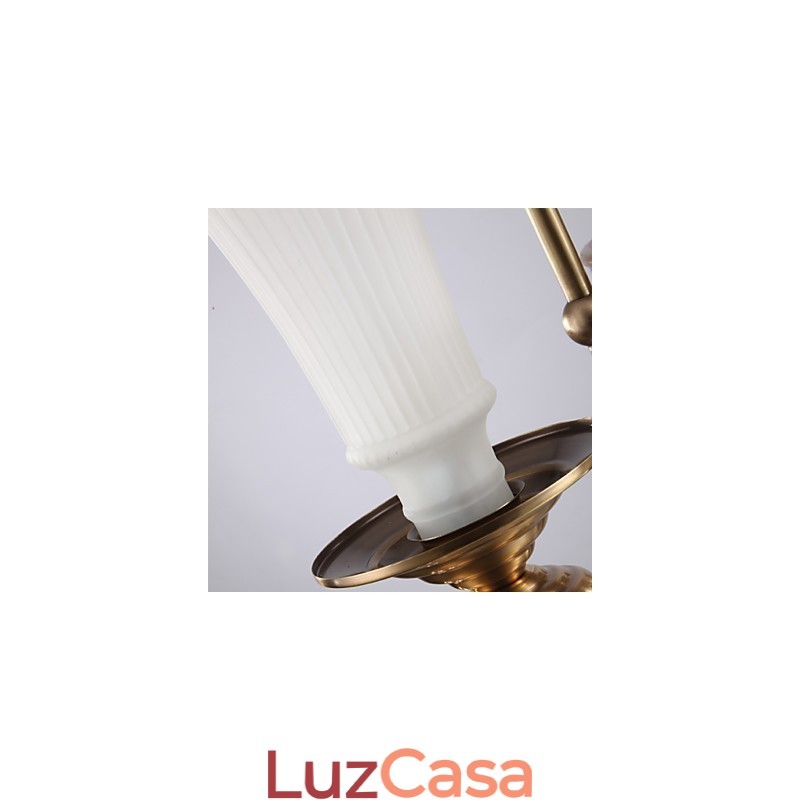 Luminárias pendentes Cristal Mini Estilo Tradicional Clássico Metal