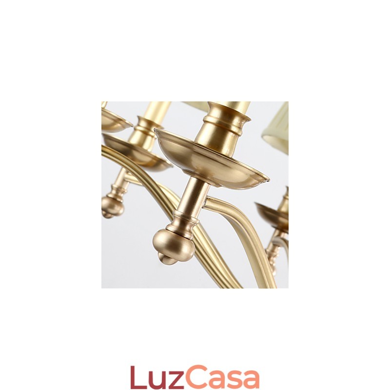 Luminárias pendentes Cristal Mini Estilo Tradicional Clássico Metal