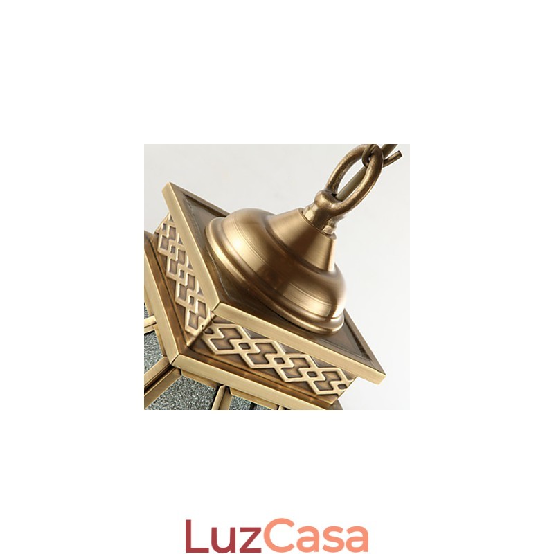 Luminárias pendentes estilo mini tradicional clássico metal