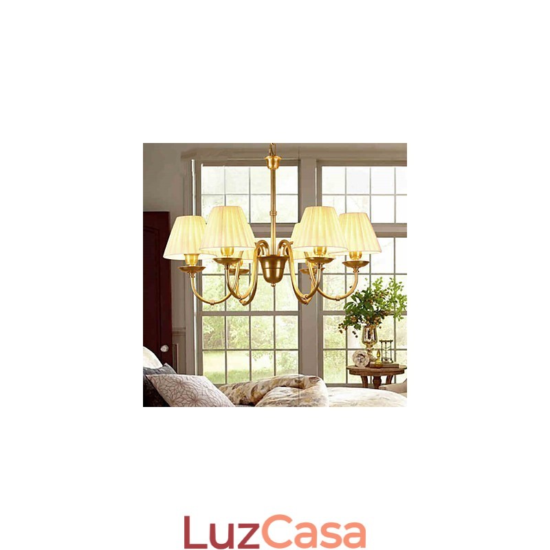 Luminárias pendentes Cristal Mini Estilo Tradicional Clássico Metal