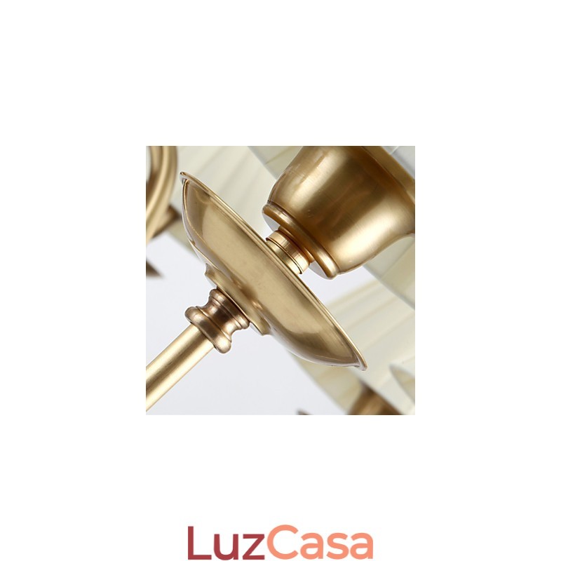 Luminárias pendentes Cristal Mini Estilo Tradicional Clássico Metal