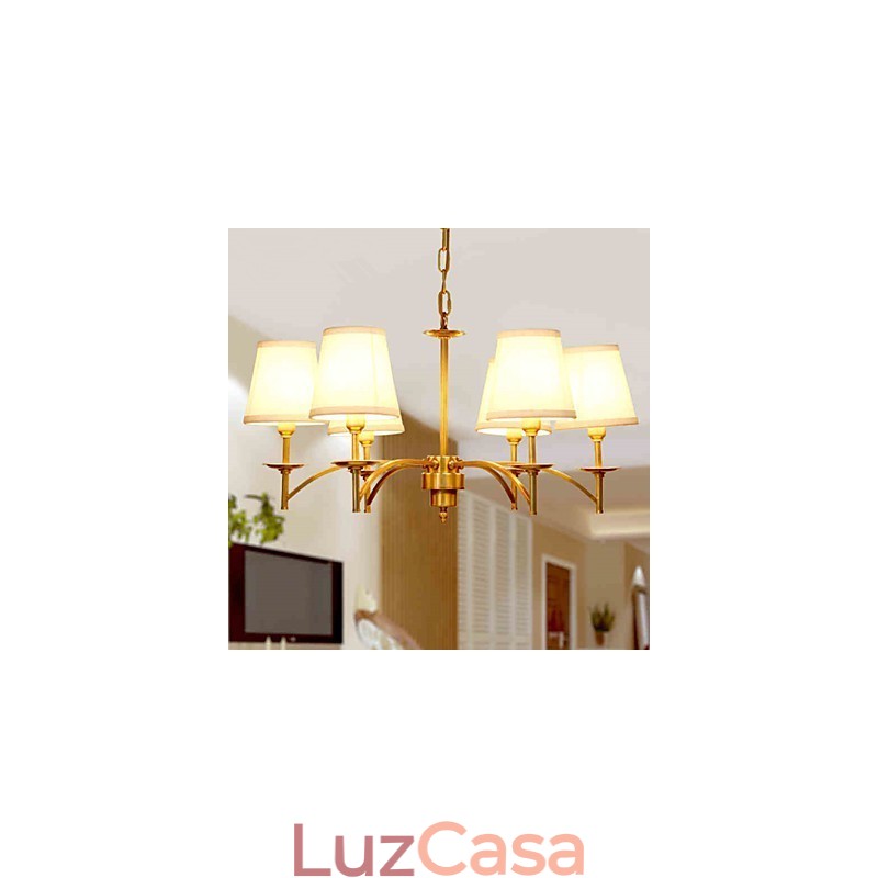 Luminárias pendentes Cristal Mini Estilo Tradicional Clássico Metal