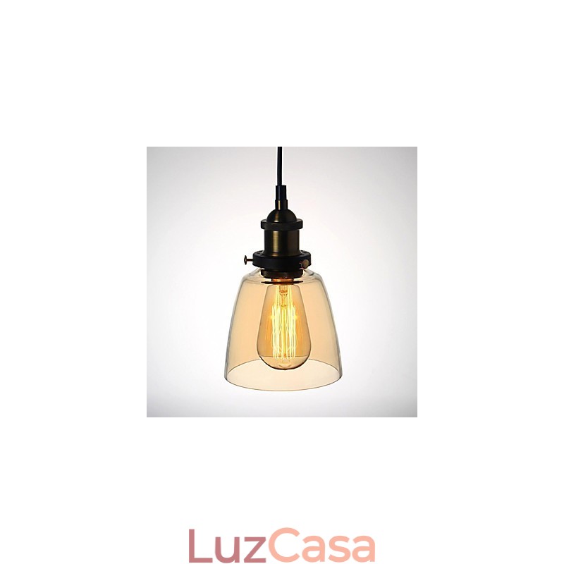 Luzes Pendentes Tradicional Clássico Vintage Retro Country Globe