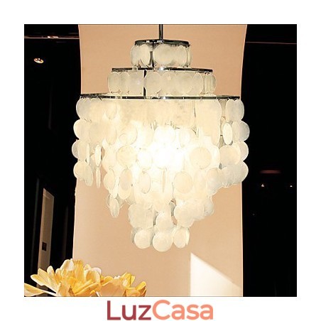 LAMP Lustre Concha Minimalista Lustre Den