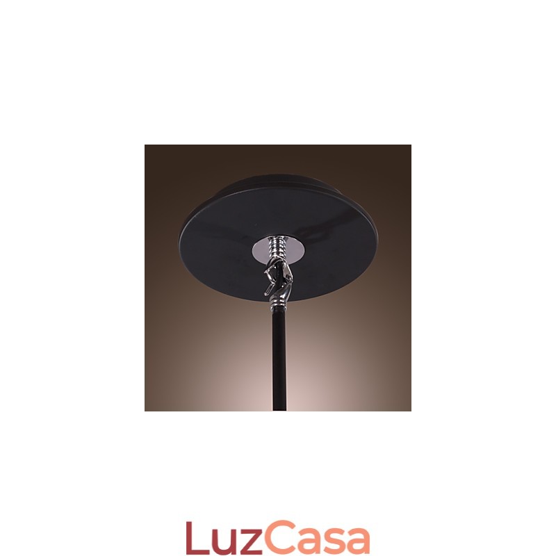 Lustre de ferro de vanguarda com 12 luzes